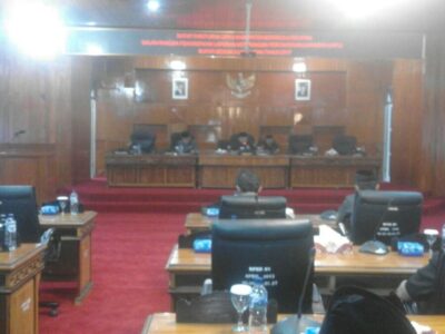 DPRD BS Gelar Paripurna Tentang LKPJ Bupati Tahun 2017