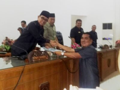 DPRD Kepahiang Paripurnakan Laporan Pansus LHP BPK 2017
