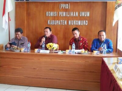 KPU Mukomuko Gelar Sosialiasi dan Koordinasi Kampaye Pemilihan Umum 2019