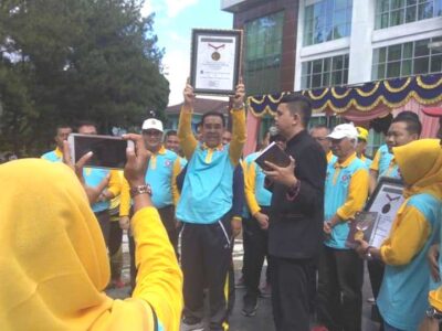 Rejang Lebong Pecahkan Rekor MURI Tensi Darah