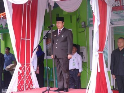 Bupati Seluma Pimpin Upacara Bendera Peringati Hari Amal Bakti Ke-73