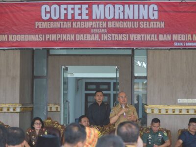Bangun Komunikasi dan Sinergitas, Pemkab Bengkulu Selatan Gelar Coffee Morning