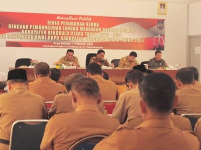 Bupati BU Minta OPD Agar Tepat Waktu Dalam Serapan Anggaran