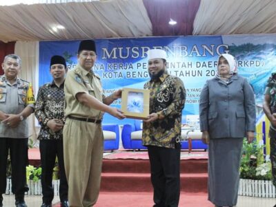 Pemkot Gelar Musrenbang RKPD Kota Bengkulu 2020