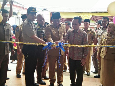 Bupati Resmikan Pasar Rakyat Muara Aman