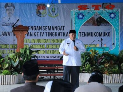 Bupati Mukomuko Buka STQ Ke-15 Tingkat Kabupaten