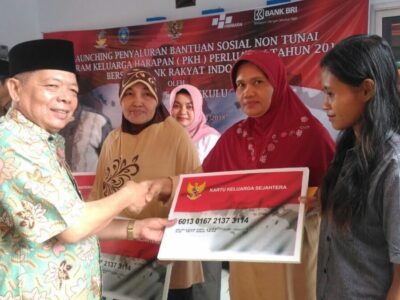RTSM Kota Bengkulu Terima Program Keluarga Harapan