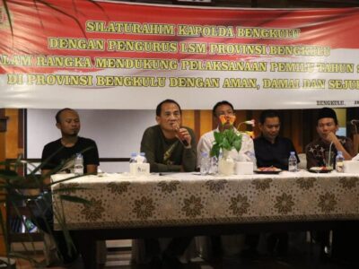 Kapolda dan LSM Bengkulu Sepakati Pemilu Damai