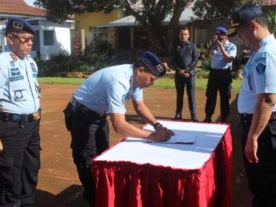 Sertijab Kalapas Baru Kelas IIA Curup, Ilham Djaya Apresiasi Dukungan Pemerintah Daerah