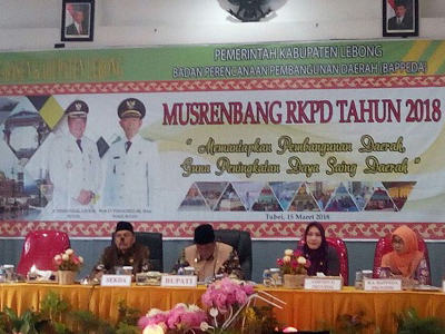 Bappeda Lebong Gelar Musrenbang RKPD Tahun 2018