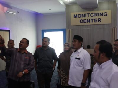 Komisi I DPRD Kota Bengkulu Sidak Monitoring Center