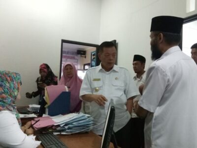 Penjabat Walikota Sidak Pelayanan Dukcapil