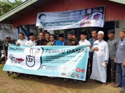 Jaga Stabilitas Politik, Gabungan Ormas Bengkulu Deklarasikan Pemilu Damai 2019