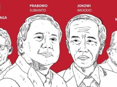 SAH! Pasangan Jokowi-Maruf Amin Nomor Urut 1 dan Pasangan Prabowo-Sandiaga Nomor Urut 2