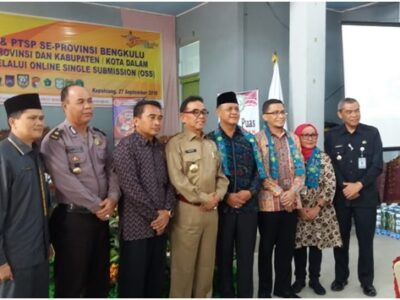 Forum Diskusi PM-PTSP Se Provinsi Bengkulu Dibuka Bupati Kepahiang
