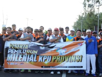 KPU Bengkulu Gelar Pemilu Run Milenial