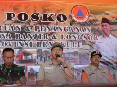 BPBD Bengkulu: 15 Orang Meninggal, 4 Orang Luka-Luka dan 7 Orang Hilang