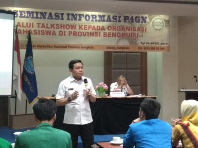 BNNP Bengkulu Gandeng Pemuda dan Mahasiswa Berantas Narkoba