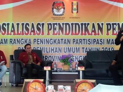 KPU dan IMM Bengkulu Gelar Sosialisasi, Targetkan 77,5 Persen Partisipasi Pemilih