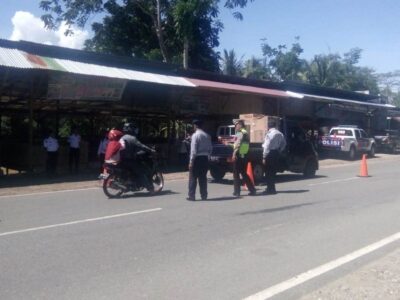 Uji Kelayakan Beban, Dishub Provinsi Bengkulu Periksa Kendaraan Angkutan Barang
