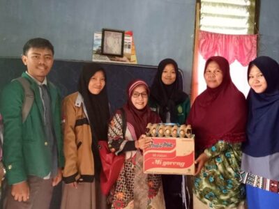 PGMI Fakultas Tarbiyah dan Tadris IAIN Bengkulu Peduli Korban Banjir