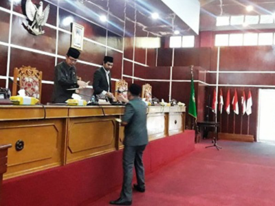 Rapat Paripurna DPRD Kota Bengkulu Pandangan Umum Fraksi Terhadap RPJMD