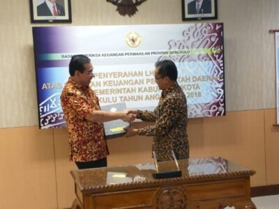 Pemkab Rejang Lebong Raih Opini WTP Untuk Pertama Kali