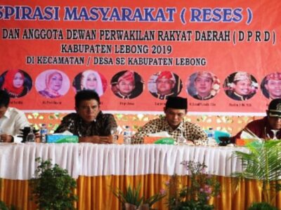Bahas Soal Penanganan Banjir, Anggota DPRD Lebong Dapil I Kembali Gelar Reses