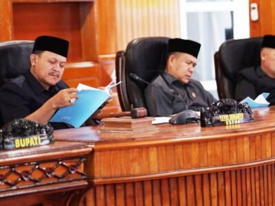 DPRD BS Gelar Paripurna Penyampaian LKPJ Bupati T.A 2018