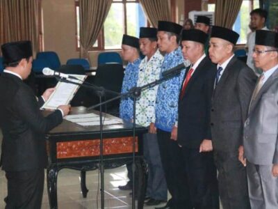 Tujuh Pejabat Eselon II dan III Pemkot Bengkulu Dimutasi