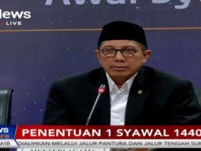 Resmi, Pemerintah Tetapkan Lebaran 5 Juni 2019