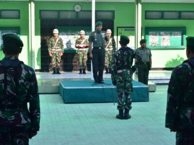 Dandim 0831/Surabaya Timur Lepas 1 Perwira Terbaik