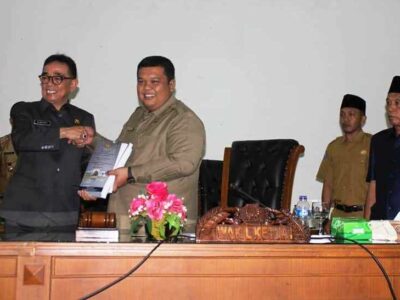 Paripurna DPRD Kepahiang, Penyampaian LHP BPK RI atas LKPD Kepahiang T.A 2018