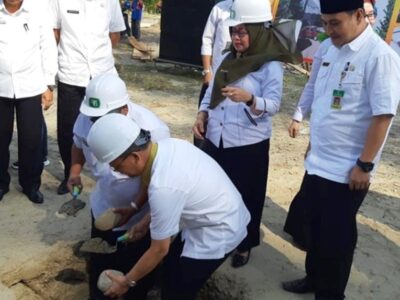 Pembangunan Taman Pasir Putih dan Gedung Bapelkes Dimulai