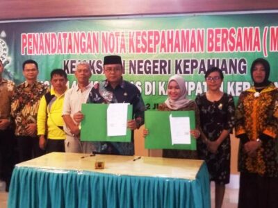 MoU dengan Kajari, 14 Puskesmas dapat Bantuan Hukum