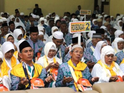 Jamaah Haji Kloter 1 Bengkulu Diberangkatkan