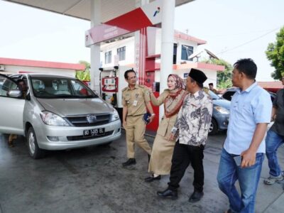 Tim Gabungan Pemprov Bengkulu Pantau SPBU