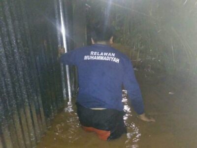Ibu Hamil dan Balita Terdampak Banjir Sungai Rupat