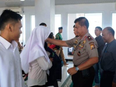 Hadiri Pelepasan Mahasiswa KKN, Kapolda Bengkulu Berikan Motivasi