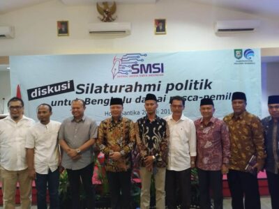 Hadirkan Mantan Relawan 01 dan 02, SMSI Gelar Silahturahmi Politik