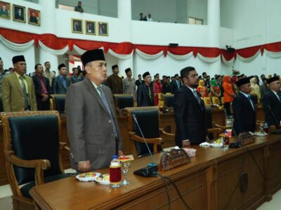 DPRD Kepahiang Gelar Paripurna Istimewa HUT RI Ke-74