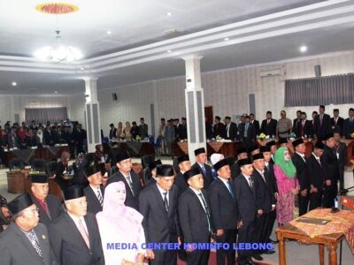 Anggota DPRD Lebong Periode 2019-2024 Resmi Dilantik