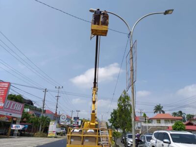 Kota Bengkulu Terang Benderang Dengan LPJU