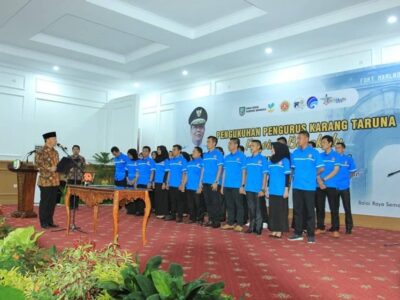 Kepengurusan Karang Taruna Provinsi Bengkulu Dikukuhkan