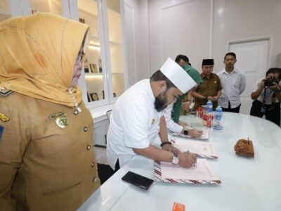 Menuju UHC, Pemkot Bengkulu Teken MoU Penambahan Kuota Jaminan Kesehatan