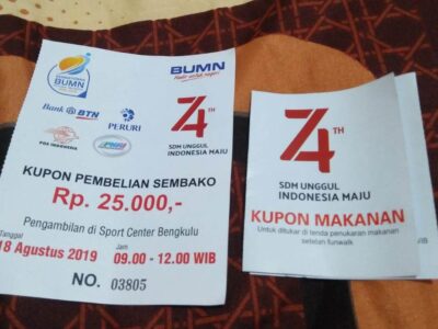 BUMN Bagi Kupon Pembelian Sembako