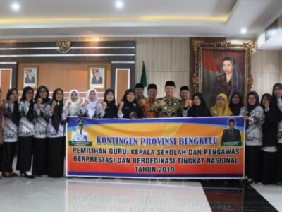 17 Orang Insan Pendidikan Berprestasi Asal Bengkulu Dilepas ke Tingkat Nasional, Berikut Daftarnya
