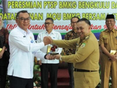 Pemprov Bengkulu Apresiasi Pelayanan Informasi BMKG