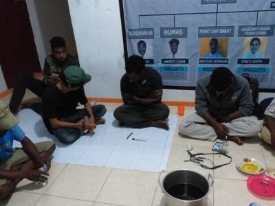 “Kita Saudara” Mahasiswa Papua Gelar Aksi Damai di Bengkulu