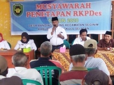 Pemdes Banding Agung Gelar Musdes Penetapan RKPDes 2020